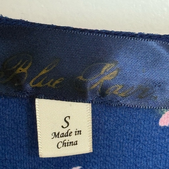 Navy Floral Cardigan - Picture 2 of 4